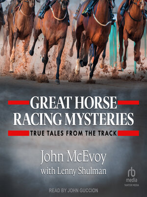 Great Horse Racing Mysteries - Audiobook